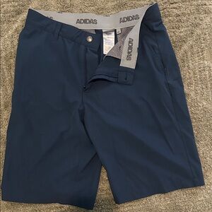 adidas Navy Performance Golf Shorts